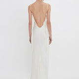 Lace Cami Dress In Ivory
