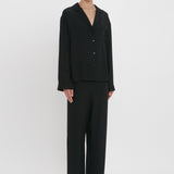 VB Monogram Pyjama Sleep Set In Black