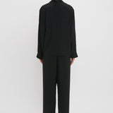 VB Monogram Pyjama Sleep Set In Black