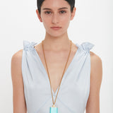 Perfume Bottle Necklace In Portofino'97