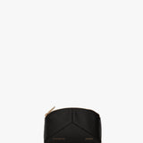 Victoria Mini Travel Pouch In Black Leather