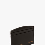 Victoria Card Holder In Black Leather