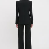Shawl Collar Tux Jacket In Black