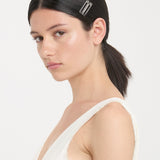 Dorian Hair Clip In Silver