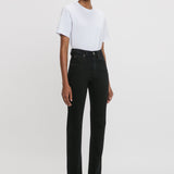 Julia Stretch Jean In Washed Black