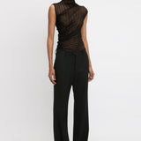 Classic Tailored Trouser In Black
