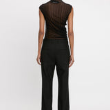 Classic Tailored Trouser In Black