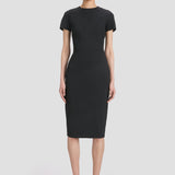 Claude Midi Dress In Black