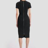 Claude Midi Dress In Black