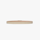 Tonal Dorian Belt In Ivory Smooth Leather