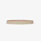 Tonal Jumbo Dorian Belt In Ivory Smooth Leather