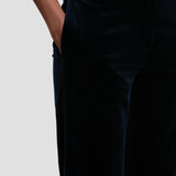 Alina Trouser In Midnight Velvet