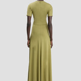 Blaire Midi Dress In Greenfinch