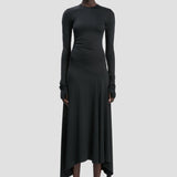 Midi Dress In Black