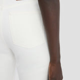 High-Rise Slim Jean In Washed White