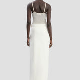 Split Skirt In Ivory