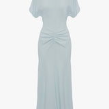 Bela Midi Dress In Glacial Blue