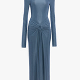 Frances Midi Dress In Stone