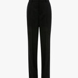Tailored Straight Leg Trouser In Black