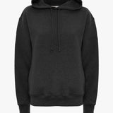 Logo Embroidered Hoodie In Black