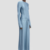 Frances Midi Dress In Stone