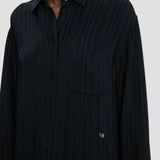 Pyjama Shirt In Navy