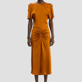 Bela Midi Skirt In Bronze