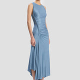 Twist Dress In Stone