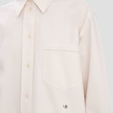 Long Sleeve Shirt In Bone