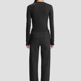 Long Sleeve T-Shirt In Black