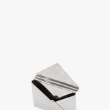 Envelope Card Holder In Silver