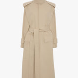 Philippa Trench Coat In Beige