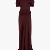 Isabella Gown In Burgundy