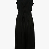 Sybil Midi Dress In Black