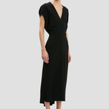Edith Midi Dress In Black