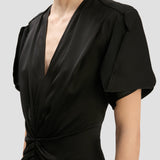 Eve Midi Dress In Black