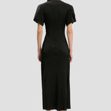 Eve Midi Dress In Black