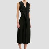 Sybil Midi Dress In Black