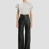 Leather Alina Trouser In Black
