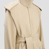 Philippa Trench Coat In Beige