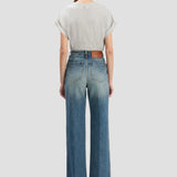 Alina Jean In Worn Blue Wash