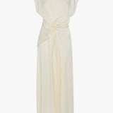 Aria Midi Dress In Ivory
