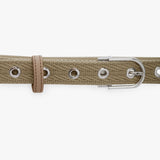 Dorian B Finite Belt In Sand Webbing