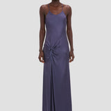 Draped Cami Gown In Eclipse