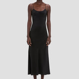Cami Midi Dress In Black