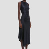 Twist Dress In Navy