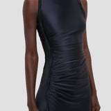 Twist Dress In Navy