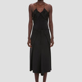 Tailored Midi Skirt In Black