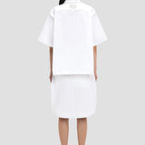 Trapeze Shirt In Optic White