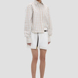 Ellys Shirt In Multi-White Check